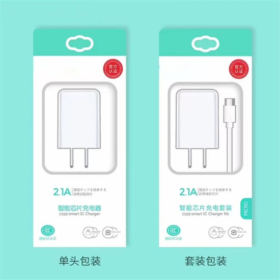 5V2.1A شحن الهاتف المحمول شهادة 3 ج مناسبة ل Apple Android Data Cable Charger Adapter Fast