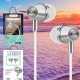 Hengjue HZ-62 New Simplicity Prayplated Earphone Computer Computer Phone مع سماعات رأس الهاتف المحمول سماعات رأس القمح