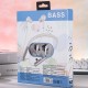 Hengjue Y34 New Macaron Sports Wireless Power Cartoon Headphones يمكن توصيل الرقبة المعلقة بالبطاقة