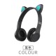 تم تخصيص Hengjue Cross -border لـ MZ47 New P47M Cat Ears Light -مصنع سماعات رأس بلوتوث ذات رأس الاستريو.