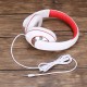 Hengjue Ky2 Wear -Style Wired Chicken Enaging Dicken With Microphone Game Music Sports Heavy Bass Phone Headphones