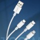 كابل بيانات Sanhe -واحد مناسب لـ Apple Typec Android Multi -Function 100W One Three Charging Cable بالجملة