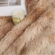 الطبقة المزدوجة بالجملة 500GSM Minky Plush Bed Luxury Soft PV PV PV Sherpa Faux Fur Blayts Throw for Winter Bed Sofa Couch