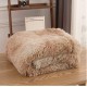 الطبقة المزدوجة بالجملة 500GSM Minky Plush Bed Luxury Soft PV PV PV Sherpa Faux Fur Blayts Throw for Winter Bed Sofa Couch