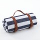 مخصص كبير الحجم PEVA Plaid Travel Beach Outdoor Outdoor Camping Camping Picnic Bannet for Outdoors with Belt Handle