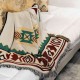 بطانيات شعار مخصصة Big Boho Bohemian Macrame Cotton Cotton Wholesale Tsslement Tassel Mat Beach Outdoor Picnic Blant