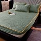 Polycotton Plain Color Bamboo Praytress Cover Wover Fedspread Set Coverlet Coverlet Perted Sed