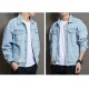 Polying Denim Jacket Male 2023 الربيع والخريف النسخة الكورية الجديدة من سترة شبابية عصرية ، فضفاضة ، وسيم ،