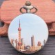 Shanghai Pearl Tower Bund Bund Scenery Classic Retro Scenic Scenic Samel Gift Watch Watch Watch الشركة المصنعة المبيعات المباشرة