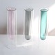 ins double -llayer color Glass Vase الإبداعية أنبوب الاختبار الشفافة الزهرة الأثرية