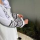 متواضع الأمازون المسلمين للسيدات الشرق الأوسط المتقاطع -التجارة Abaya المطرزة رداء Cardigan Ln874