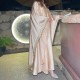 Ly04 Cross -border Amazon Dubai Fashion Club Fress Dress Robe Robe two -pite