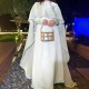 Ly01 Cross -border Tiktok Women's Clothing Abaya Solid Color Hot Hot Shaw