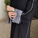 LN875 Cross -Border -East Middal East Muslim Women's Abaya Dress Round Dubai Stitching Robe